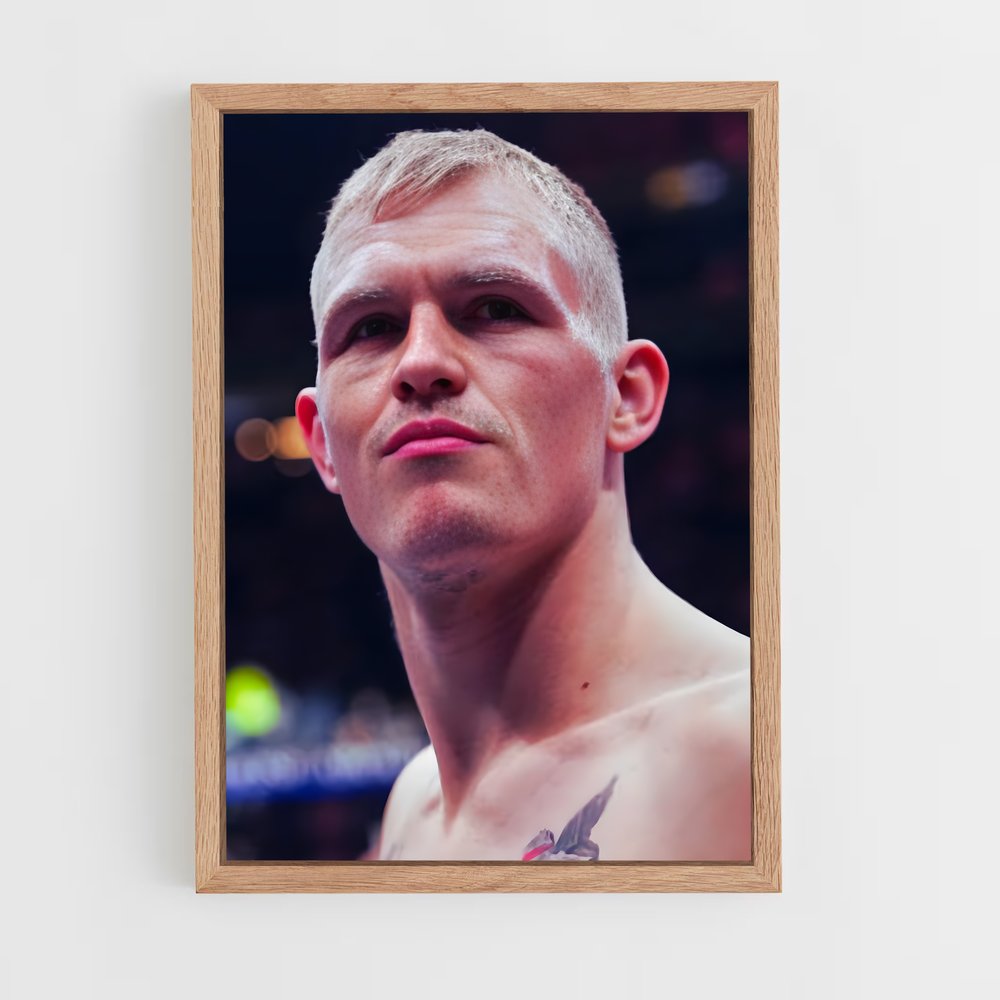 Poster Ian garry ornés – affiche MMA (vue 4)